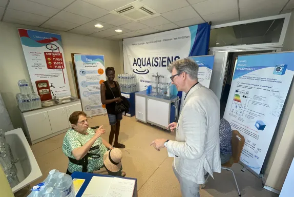 L'expostion "Aquasens" a été proposée du 15 au 19 juin 2026.