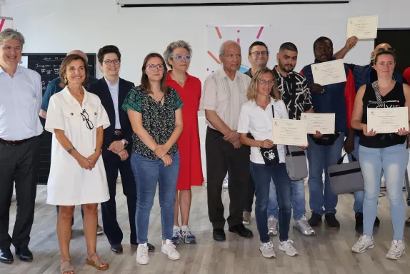 Remise diplômes gardien