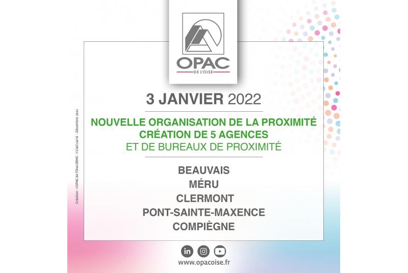 nouvelles agences OPAC de l'Oise