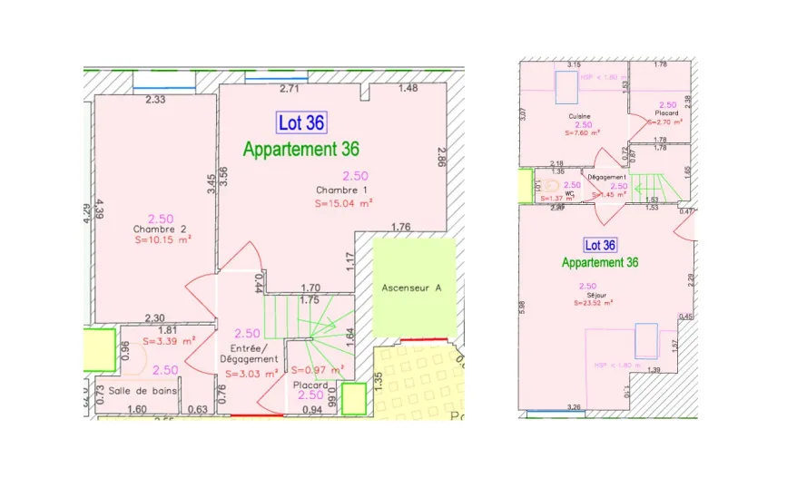 plan duplex