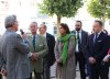 Compiègne : inauguration des travaux square du Vivier-Corax